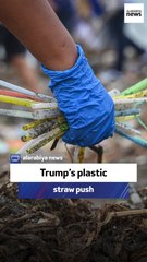 Trump’s plastic straw push
