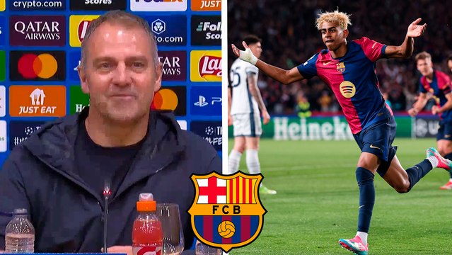 Barcelona: Hansi Flick destaca la calidad de Lamine Yamal en el empate en semifinales de Champions League contra el Inter de Milán