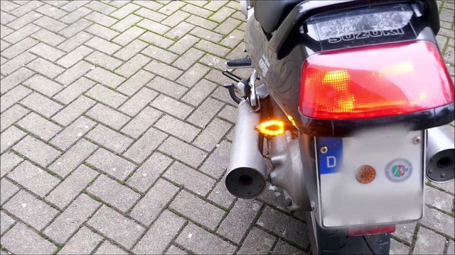LED Blinker an Suzuki GSX 1100 G