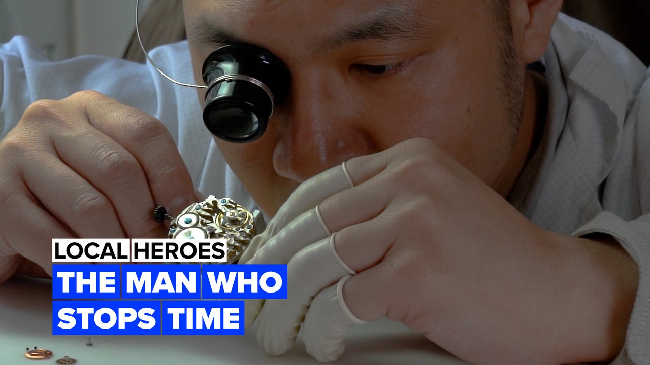 Meet the man who stops time