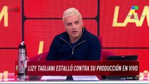 😬 Lizy Tagliani ESTALLÓ CONTRA SU PRODUCCIÓN en vivo