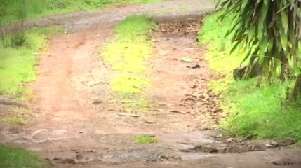 Residentes de El Nazareno denuncian calle en mal estado y falta de luminarias