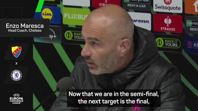 Conference League a 'huge title' for Chelsea - Maresca