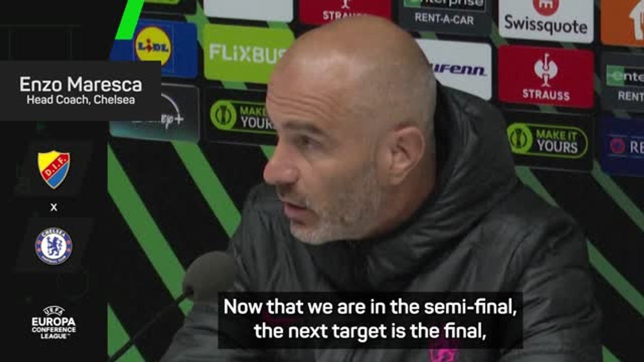 Conference League a 'huge title' for Chelsea - Maresca