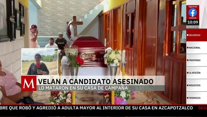 Velan a candidato de Morena y PVEM asesinado en Coxquihui, Veracruz