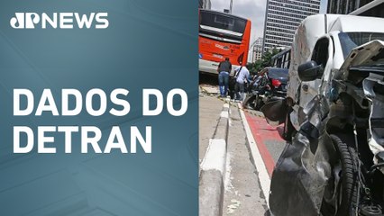 São Paulo tem primeiro trimestre com mais mortes no trânsito em 10 anos