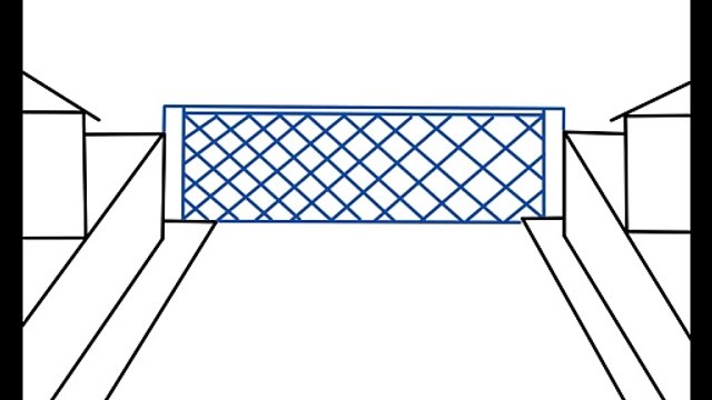 Grades nas Esquinas das Ruas para Sobreviver de Zumbis.