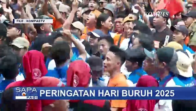 Peringati Hari Buruh, Ini Poin Tuntutan dalam Aksi di Monas: Presiden Prabowo akan Hadir?