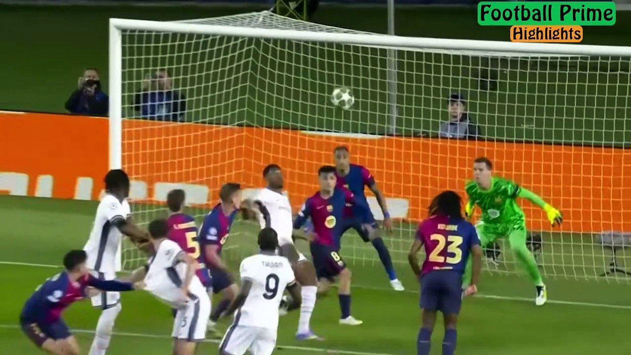 Barcelona vs Inter Milan 3-3 Highlights & All Goals 2025 Champions League