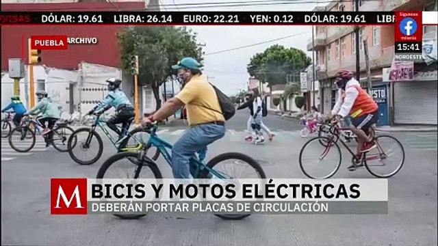 En Puebla, motos eléctricas y scooters tendrán que ser registrados ante la SMT