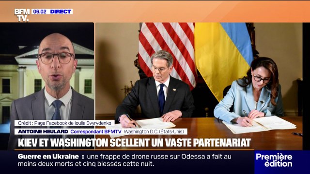 Mineries, pétrole, gaz... L'Ukraine et les États-Unis signent un accord économique historique