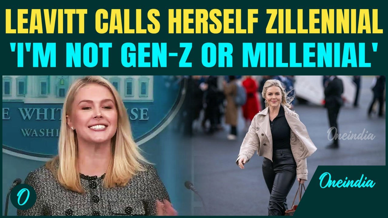 Karoline Leavitt Calls Herself a ‘Zillennial’ | Says Trump Team Is Filled With MAGA Youth LeaderS