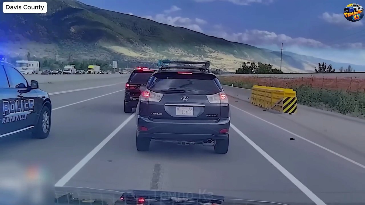 Most TERRIFYING High Speed ​​Police Chases Caught on Dash Cam, You Better Not Run From The Polic