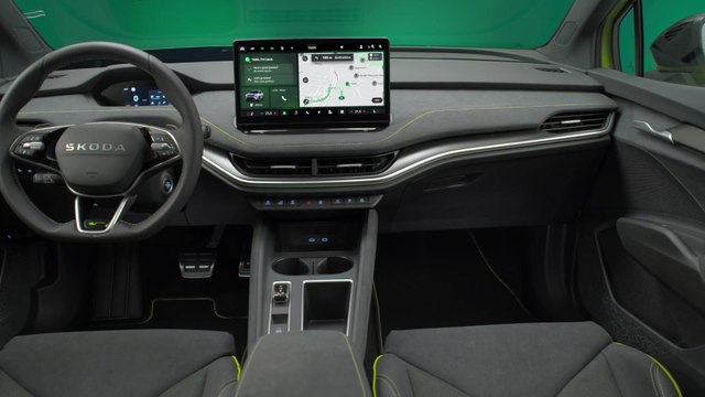Der neue Škoda Elroq RS - Spezifische Design Selection für das Interieur