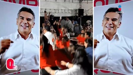 “Alito” Moreno se ejercitó durante un evento en Durango