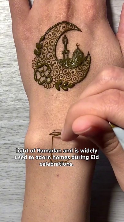 Beautiful hena design
