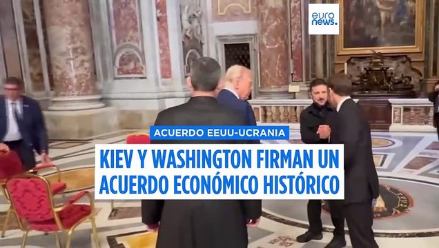 Estados Unidos y Ucrania firman un acuerdo histórico para la explotación de minerales ucranianos