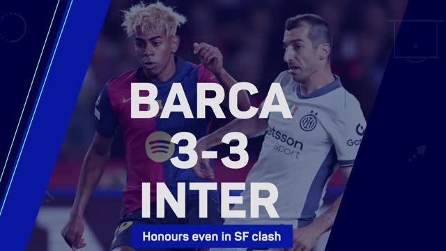 Yamal stars as Barcelona and Inter draw UCL thriller