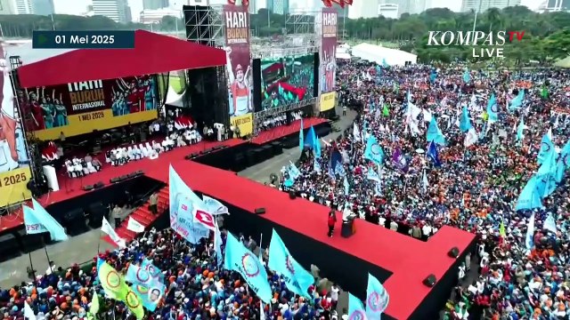 [FULL] Berapi-api! Pidato Presiden Prabowo di Hari Buruh Internasional 2025