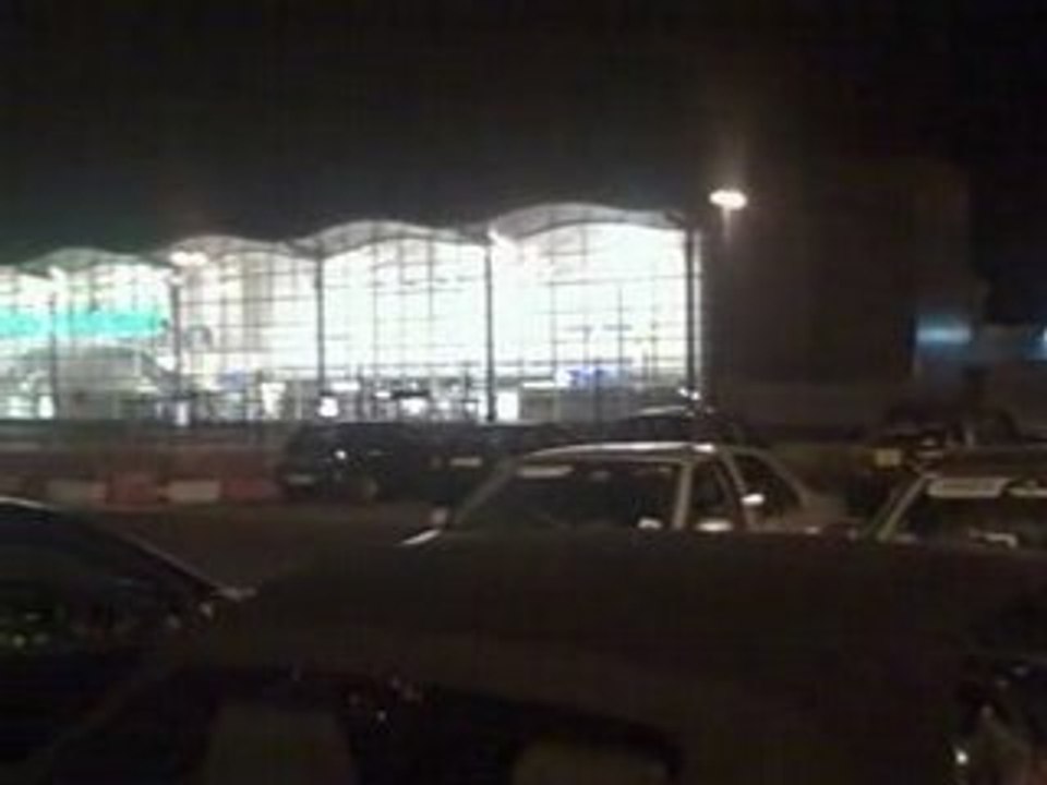 Doncaster Robin Hood Airport video early in the morning