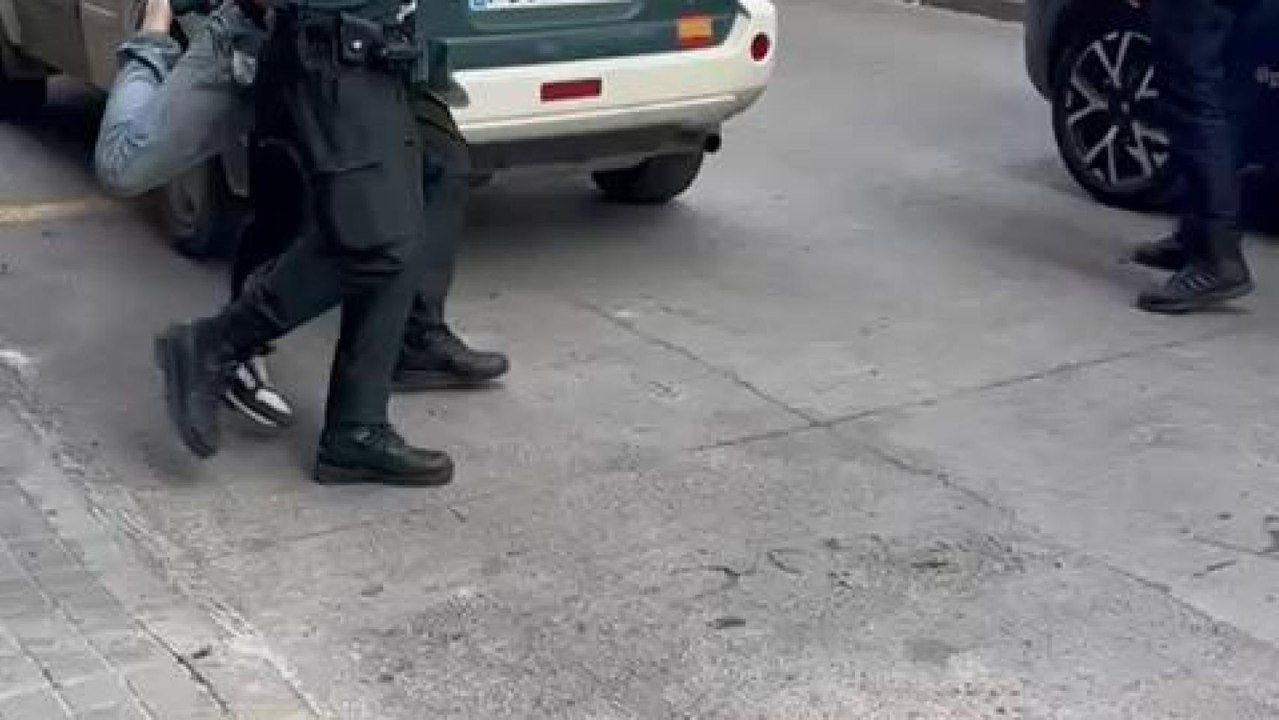 Colin tas ser detenido este martes en Alcoy.