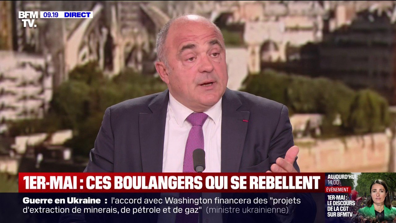 Boulangers ouverts le 1er mai: "Il y en aura moins que l'an dernier", assure Dominique Anract (président de la CNBPF)