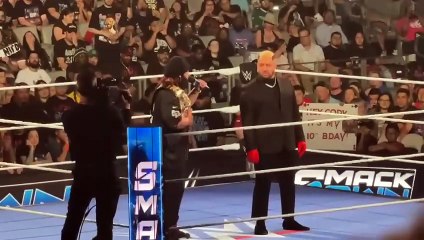 Jacob Fatu Confronts Solo Sikoa - WWE Smackdown 4/25/25