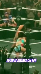 Mami Rhea Ripley Destroys Iyo Sky #rhearipley #wwe #shorts