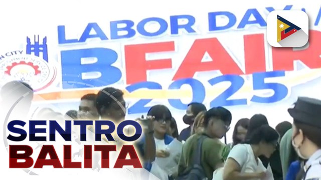 Q.C. gov't, nagdaos din ng Labor Day Job Fair; ilang job seekers, ‘hired on the spot’