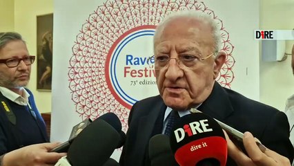 Napoli - 1 MAGGIO. DE LUCA: NUMERI MORTI LAVORO DA PAESE IN GUERRA, INTOLLERABILE  (30.04.25)