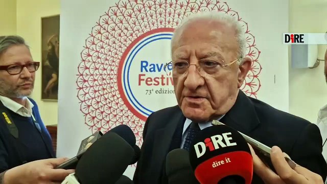 Napoli - 1 MAGGIO. DE LUCA: NUMERI MORTI LAVORO DA PAESE IN GUERRA, INTOLLERABILE (30.04.25)