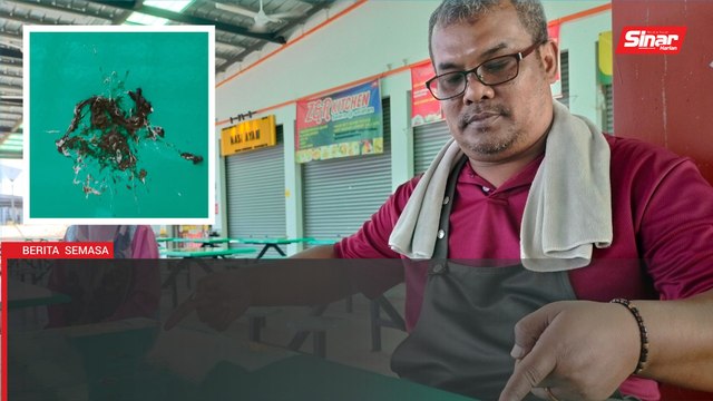Peniaga tak tahan hadap najis burung