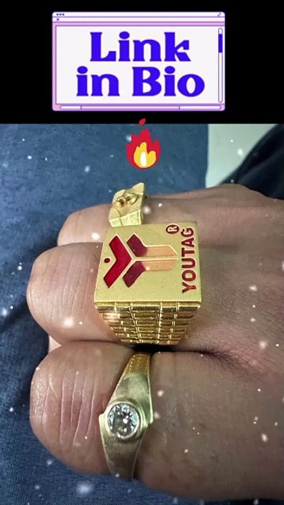 Youtag gold Ring 💍 #youtag_dreams_comes_true #businesstipsforsmallbusinessowners #trendingbusiness