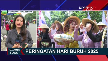 Peringatan May Day 2025, Massa di Semarang Usung Tema Buruh Ruwat Negoro