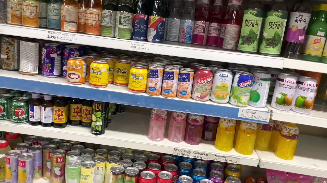 Ich gehe im Asia Markt einkaufen! ｜ Food Vlog ｜ Teddy D. Dragon