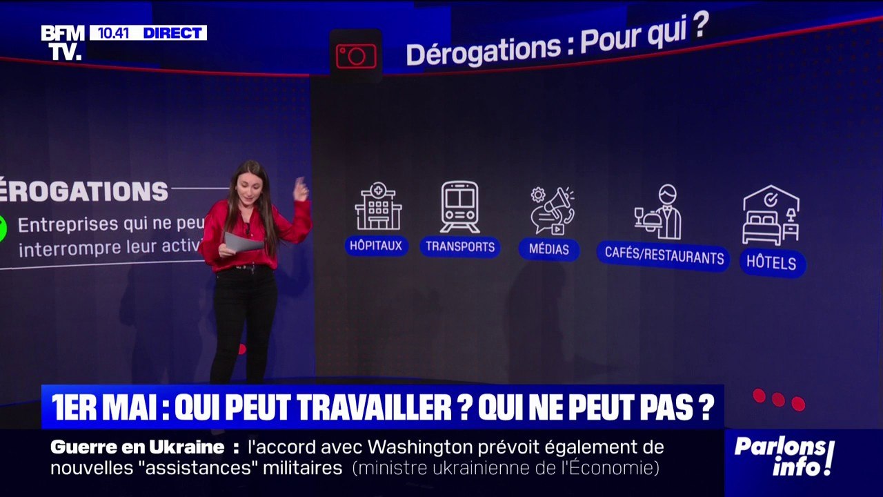 LES ÉCLAIREURS - Qui peut travailler le 1er mai et qui ne peut pas?