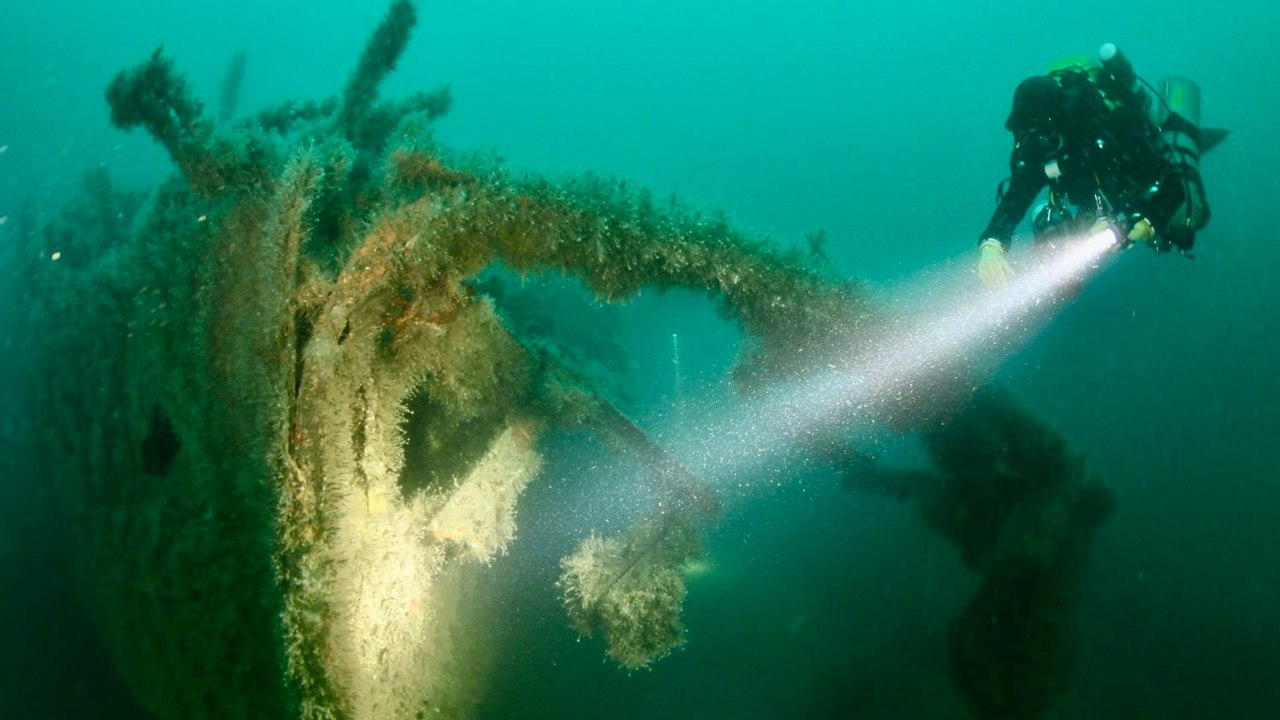 Taucher kaufte 355 € ww1-schiffswrack auf facebook-marktplatz