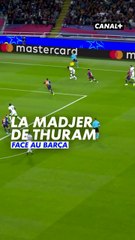 Thuram marque d'une incroyable Madjer en 30 SECONDES face au Barça - Ligue des Champions 2024-25