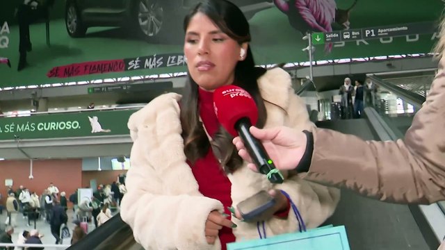 Asraf Beno guarda silencio al preguntarle por el estado de Isa Pantoja