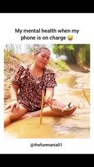 My mental health when my Mobil on charger😝😝