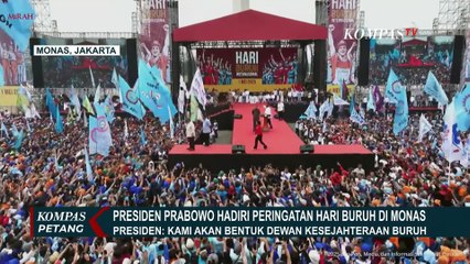 Prabowo Janji Bentuk Dewan Kesejahteraan Buruh hingga Loloskan RUU Perlindungan Pekerja Rumah Tangga