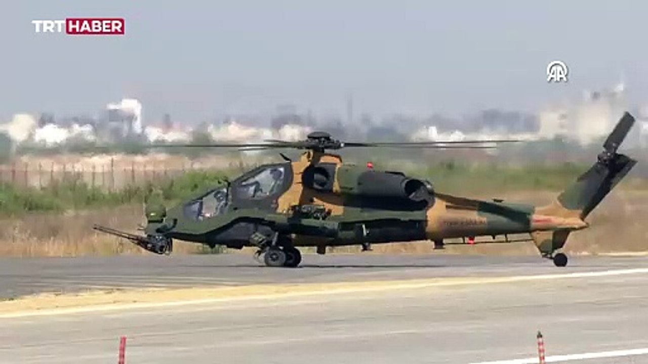 ATAK Helikopteri TEKNOFEST'te gösteri uçuşu yaptı