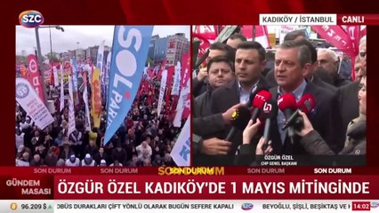 Özgür Özel: Murat Kurum halkın kanal tepkisinden korktu