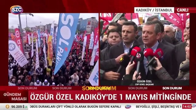 Özgür Özel: Murat Kurum halkın kanal tepkisinden korktu