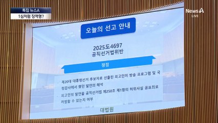 1심과 판박이 판결…결국 징역형 선고?