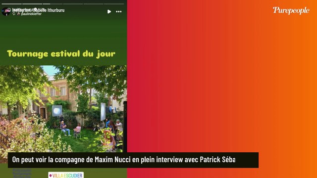 Isabelle Ithurburu séparée par plus de 9000 km de Maxim Nucci : la journaliste au travail pendant que son compagnon prend du bon temps