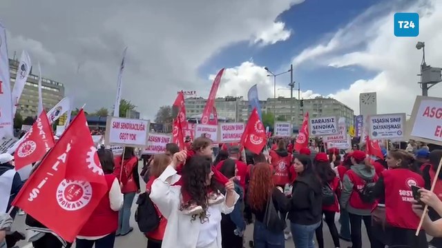 Ankara'da 1 Mayıs: Sendikalar, siyasi partiler ve STK'lar, Tandoğan Meydanı'nda