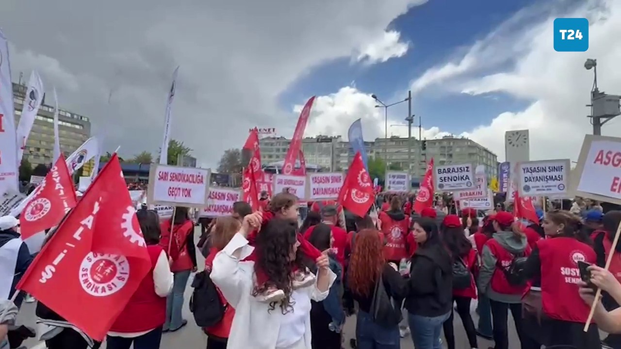 Ankara'da 1 Mayıs: Sendikalar, siyasi partiler ve STK'lar, Tandoğan Meydanı'nda
