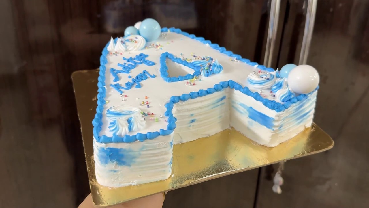 Square Cake to Letter A Cake | Step-by-Step Guide | Alphabet Cake |