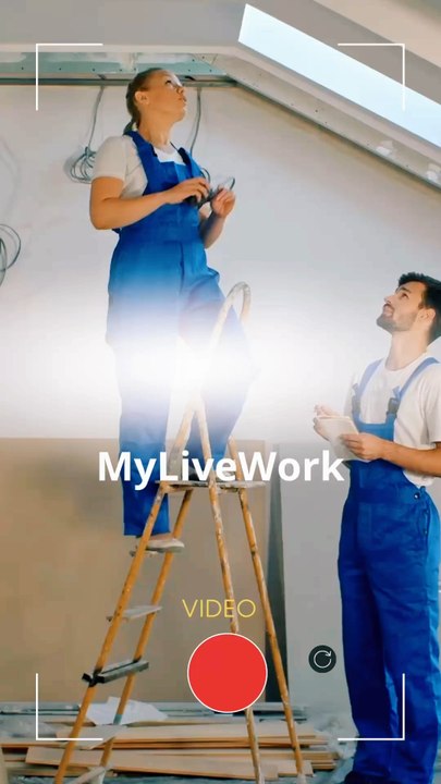 Suivie de vos travaux de rénovation ou construction jusqu'à la réception de chantier en live. Le Concept. "sans exemple équivalent". MyLiveWork